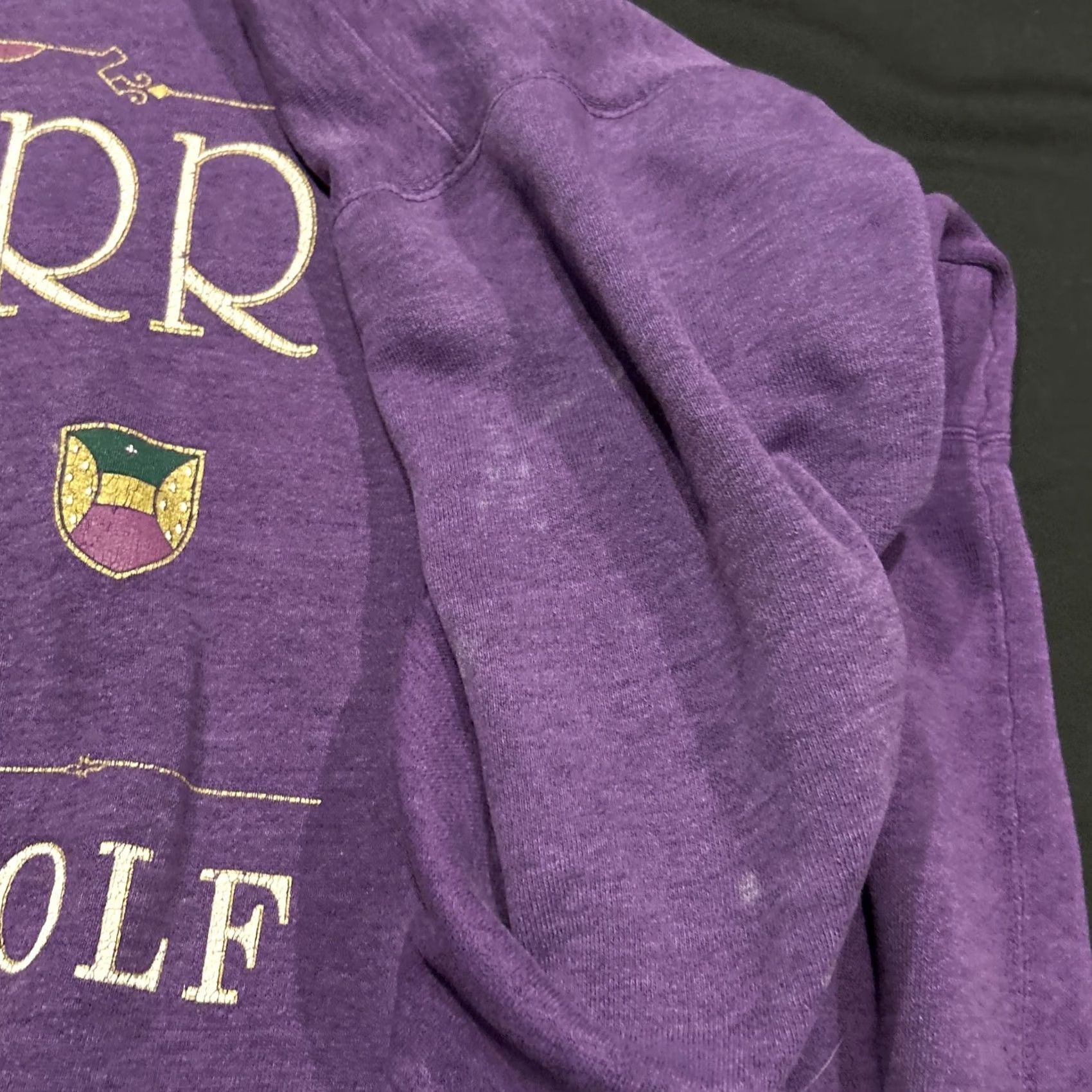 Vintage VINTAGE Galt Adult XL Purple Turnberry Classic Golf Sweater Pullover Mens XL Purple Graphic Print Knit Crew Neck Golf Medieval 90s Size US XL / EU 56 / 4 - 4 Thumbnail