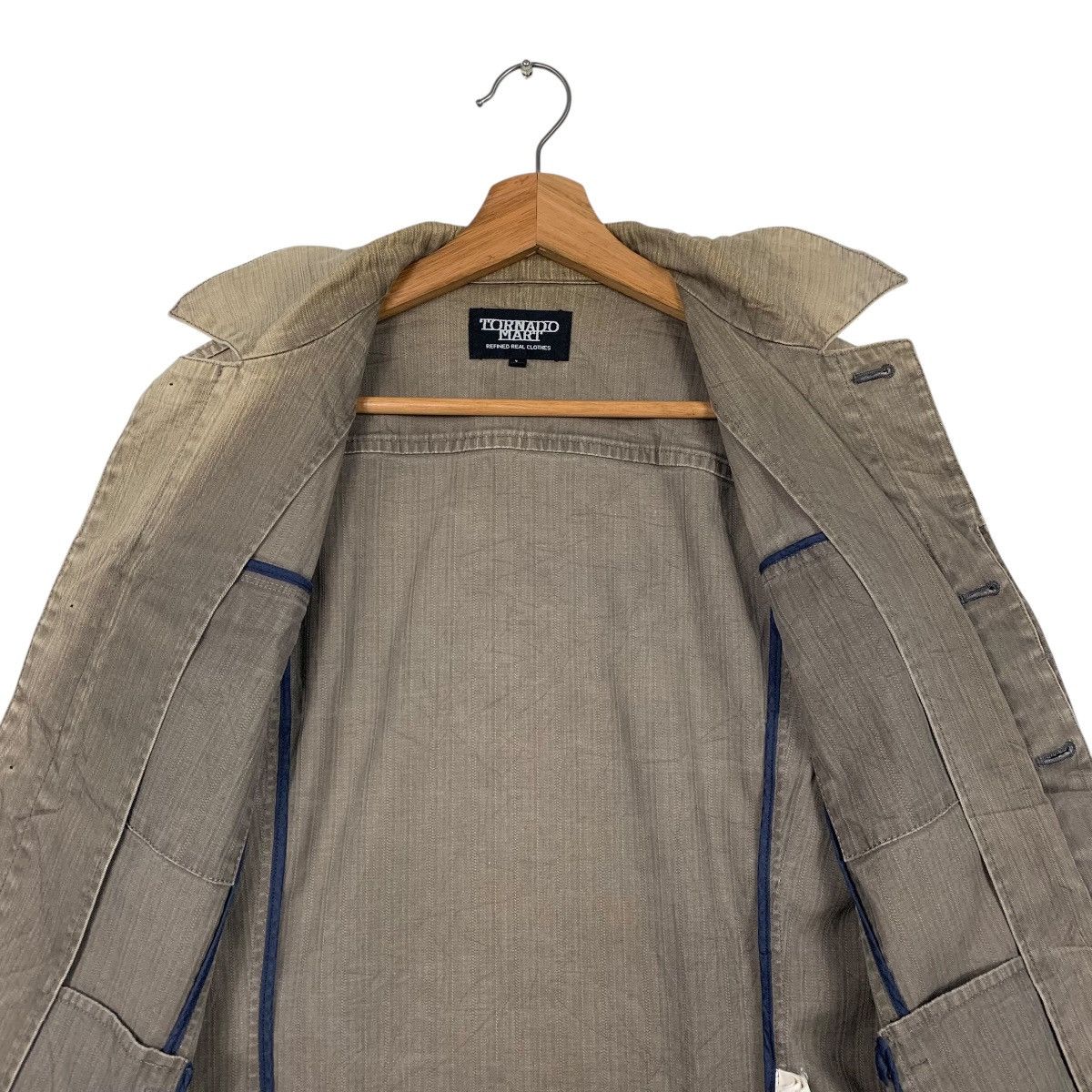 Tornado Mart Tornado Mart Denim Jacket Size US L / EU 52-54 / 3 - 12 Thumbnail