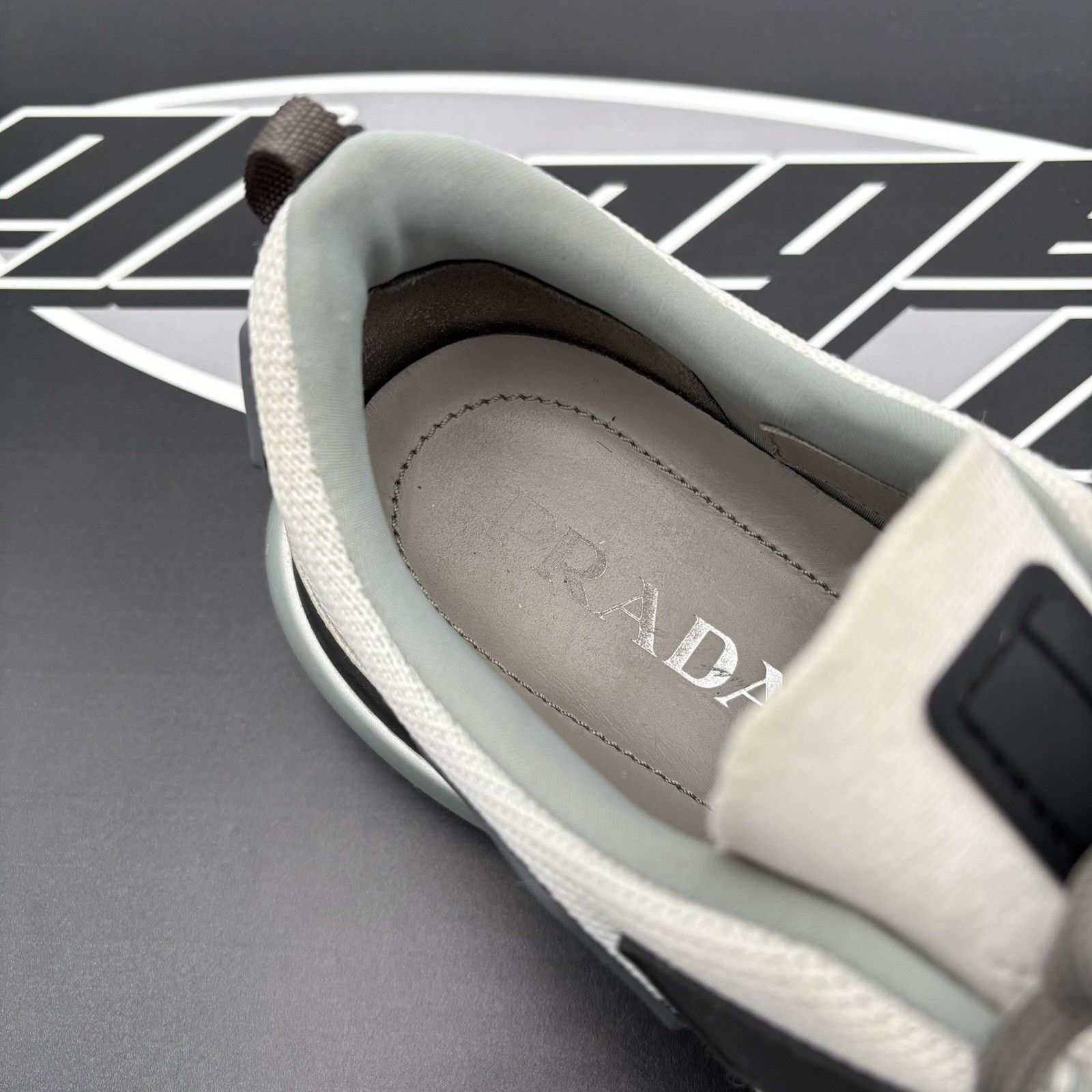 Prada Prada Cloudbust Mesh ' White, Grey ' | GOOD CONDITION! Size US 7.5 / EU 40-41 - 16 Thumbnail