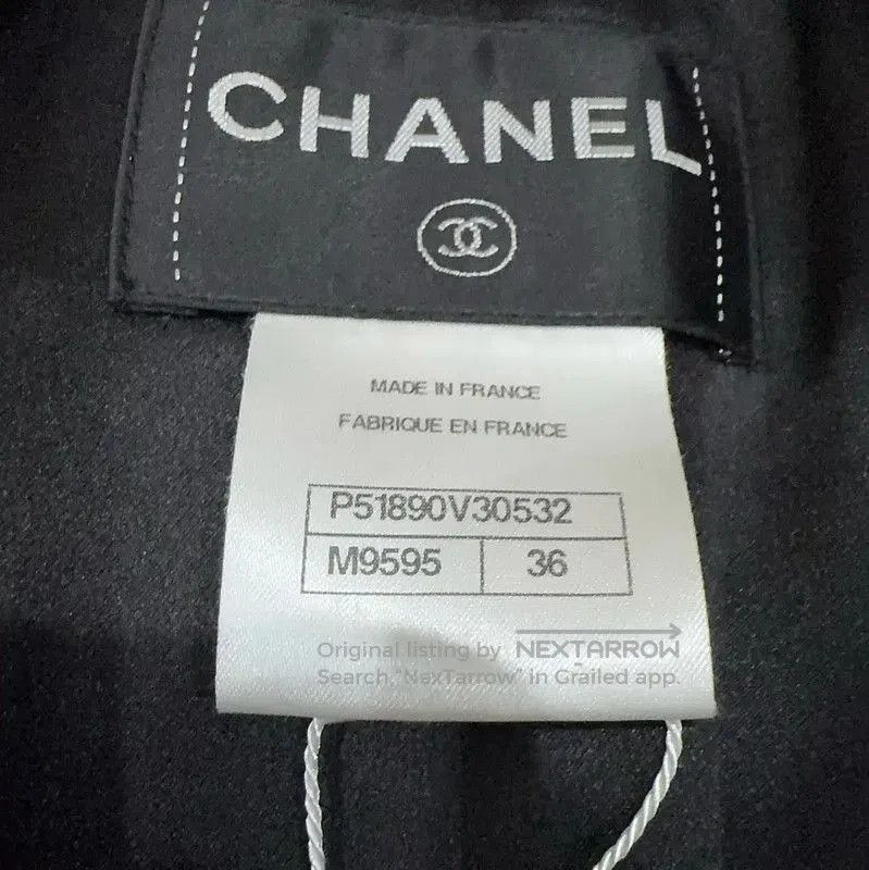 Chanel Chanel Black Alpaca Wool Women's Coat . Size S / US 4 / IT 40 - 3 Thumbnail