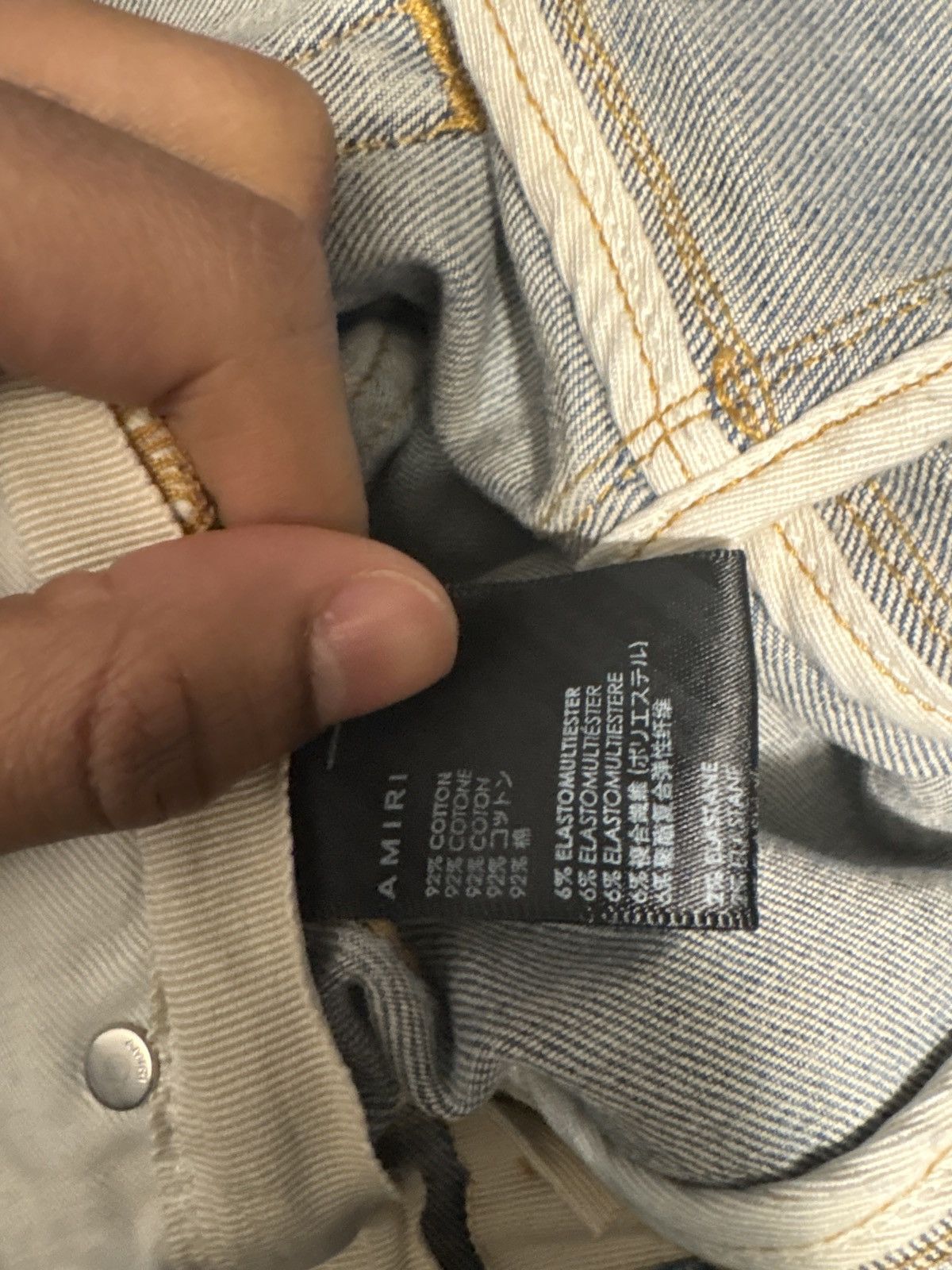 Amiri Amiri Paisley MX1 Size US 31 - 9 Thumbnail
