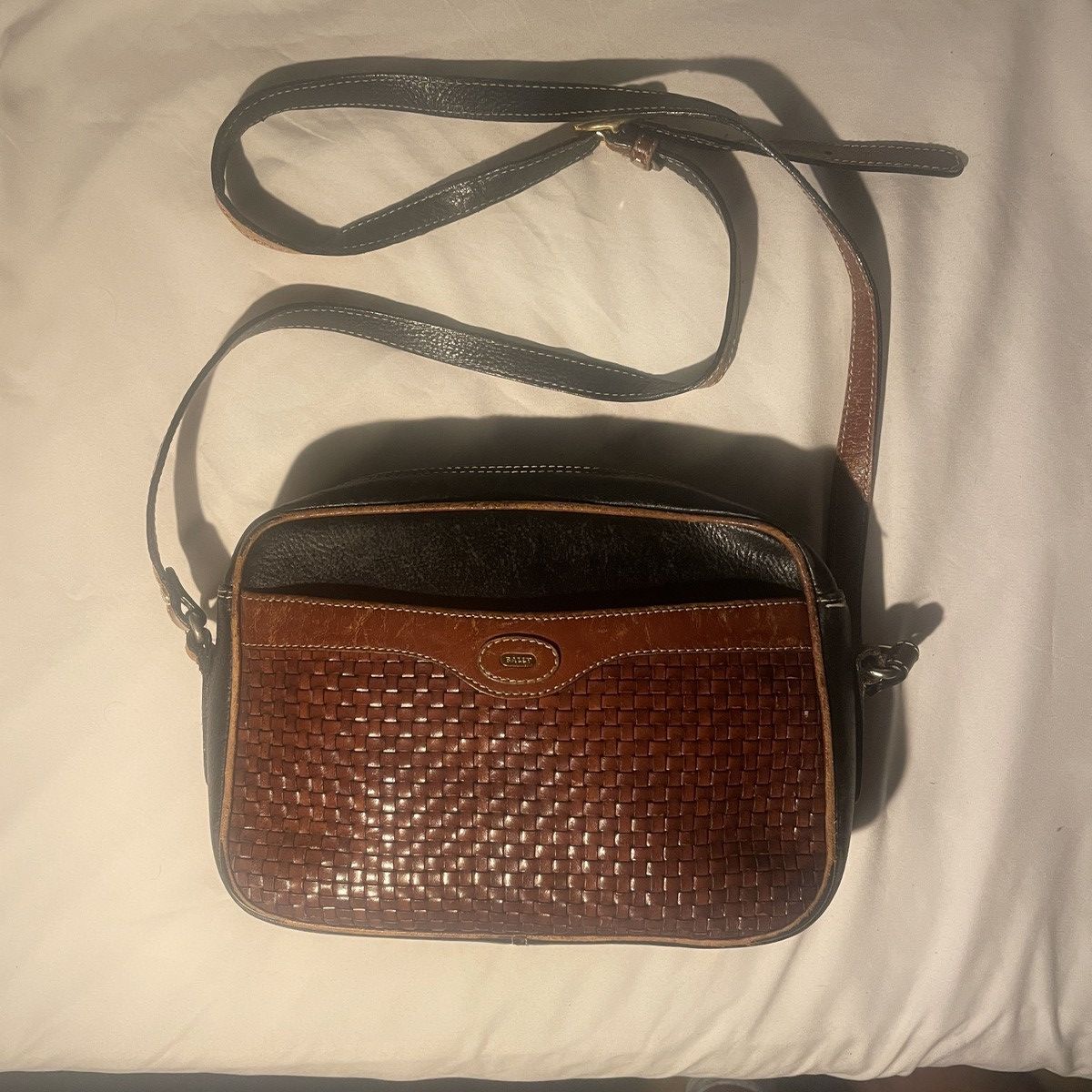 Bally Bally Brown and black shoulder bag Size ONE SIZE - 1 Thumbnail