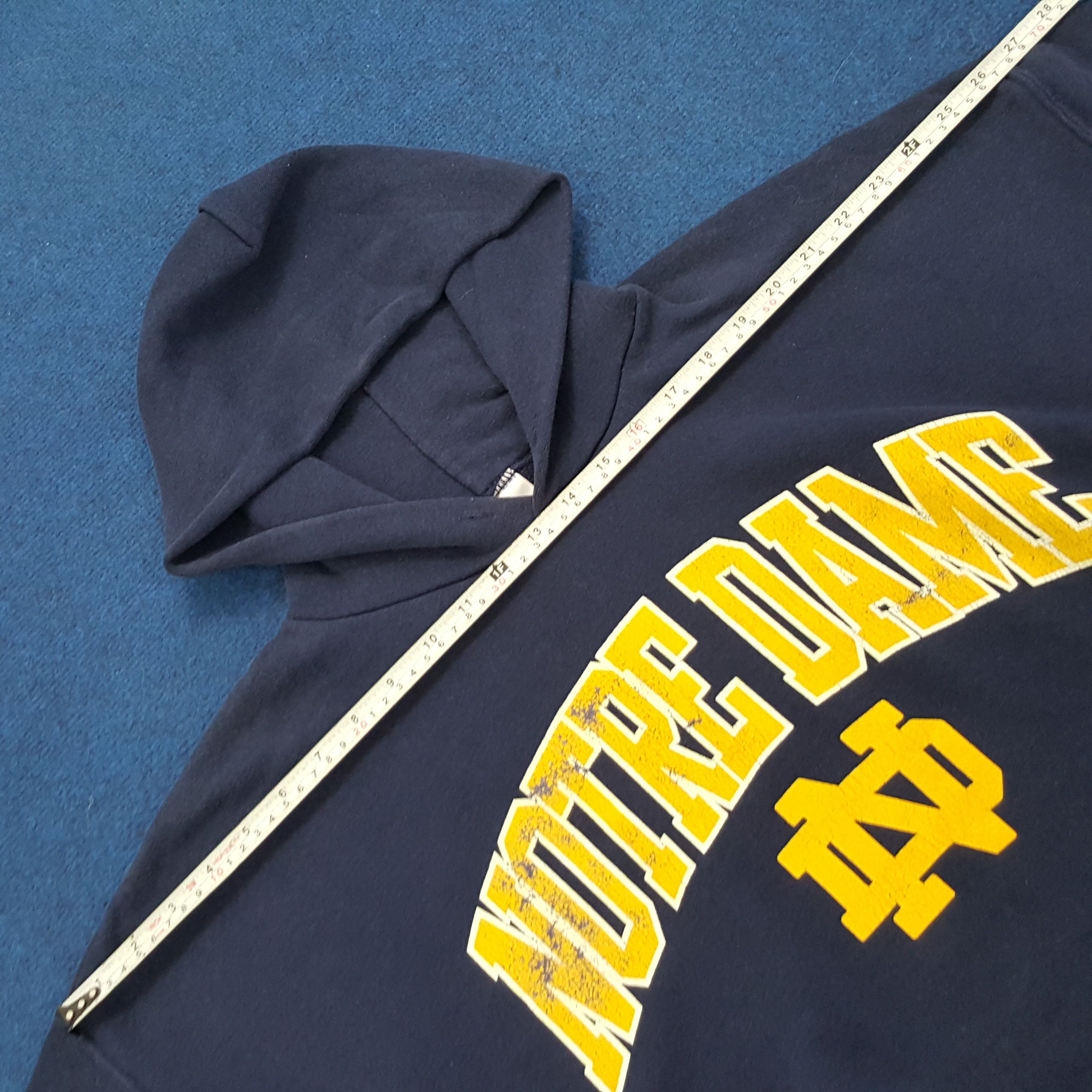 NFL × Vintage Vintage NFL Notre Dame American Football Team Hoodies Size US XXL / EU 58 / 5 - 12 Thumbnail