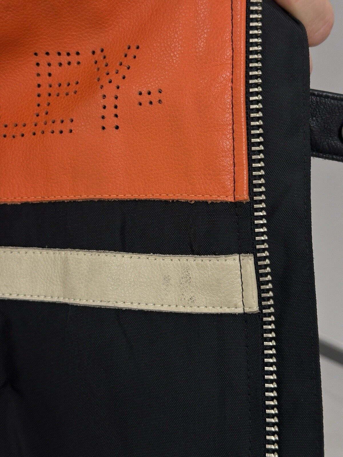 Harley Davidson Vintage Harley Davidson H-D Team 2000 Miles Leather Jacket Size US XL / EU 56 / 4 - 9 Thumbnail