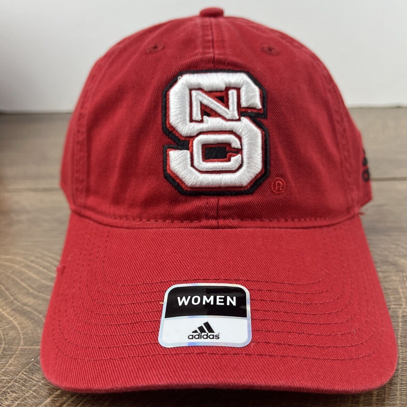 Adidas NC State Wolfpack Womens Hat Red Cap Adidas Adjustable Red A Size ONE SIZE - 4 Thumbnail