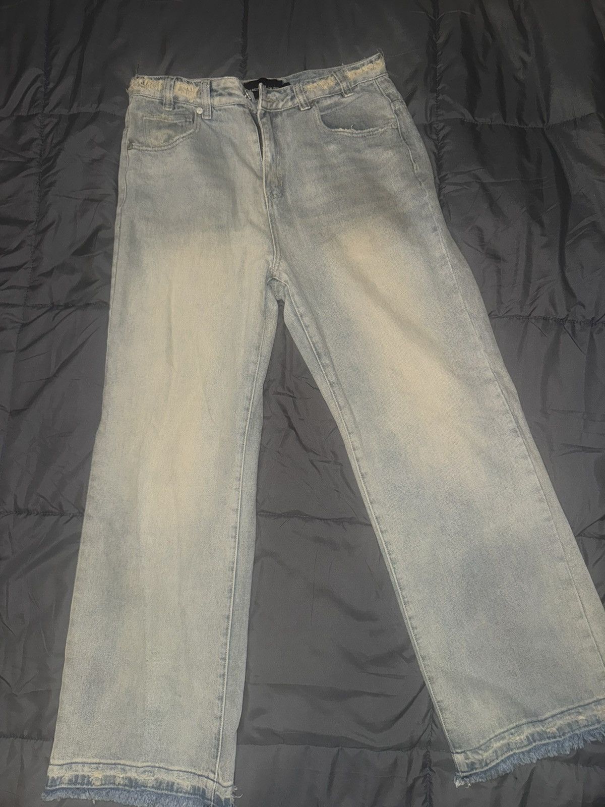 Racer Worldwide Racer World wide blue rust jeans Size US 34 / EU 50 - 2 Thumbnail