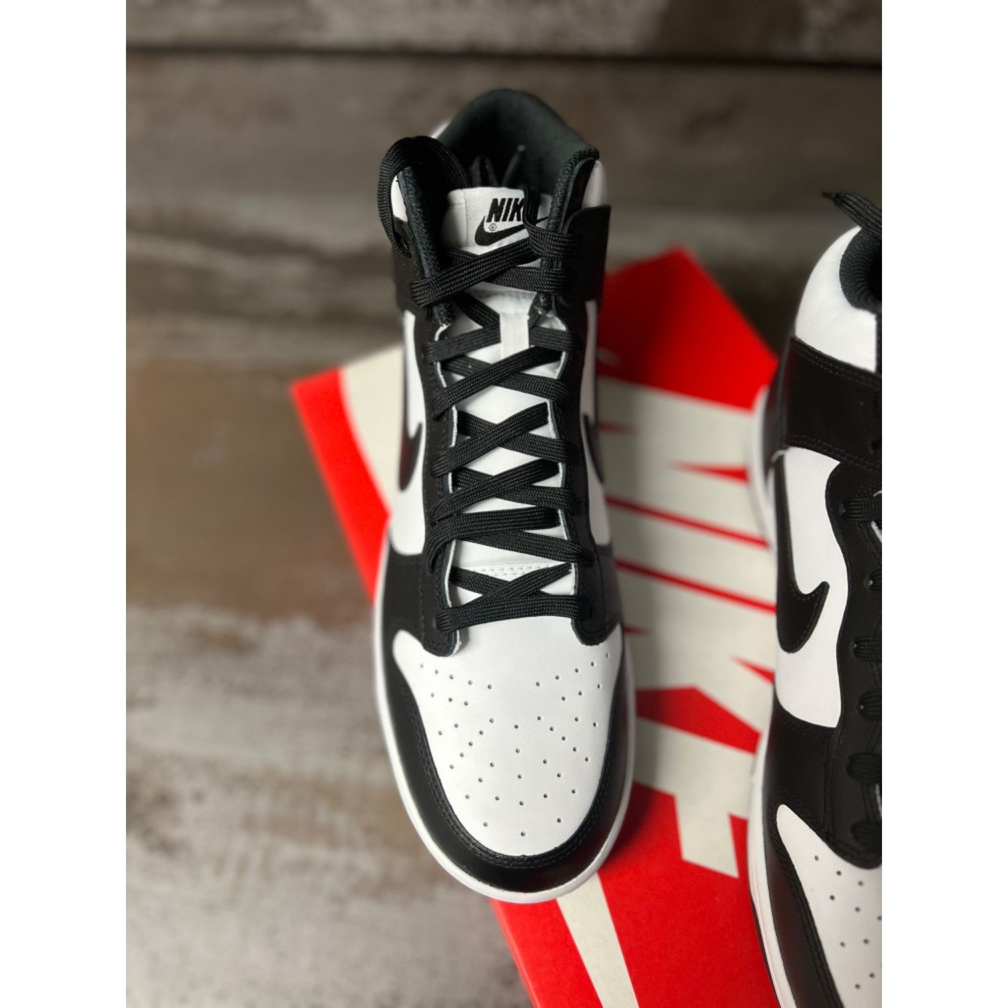 Nike Nike Dunk High Black White (2021) Size 10.5- DD1399-105 Size US 10.5 / EU 43-44 - 4 Thumbnail