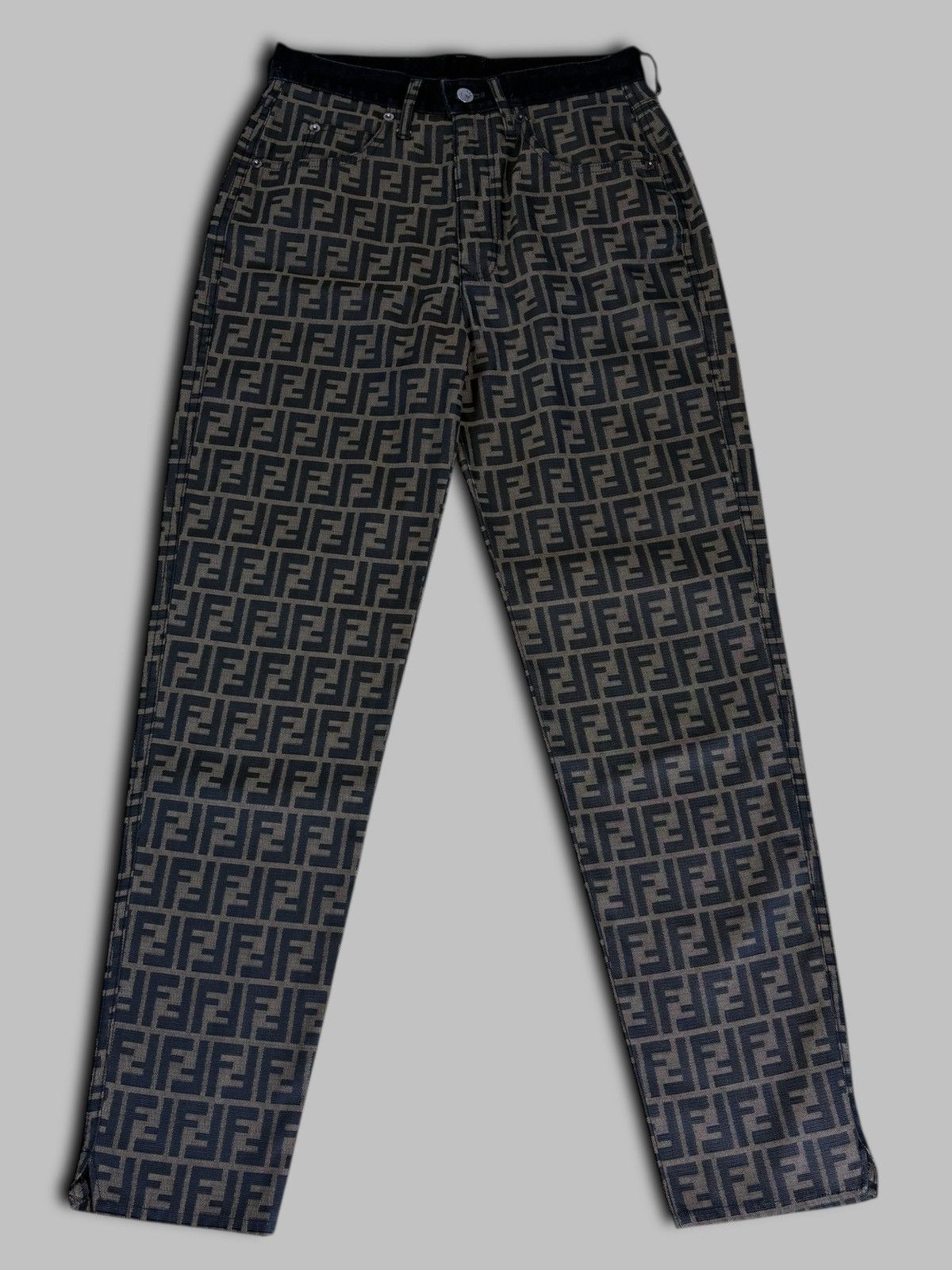 Fendi Very Rare Fendi Monogram Pants Size US 28 / EU 44 - 1 Thumbnail