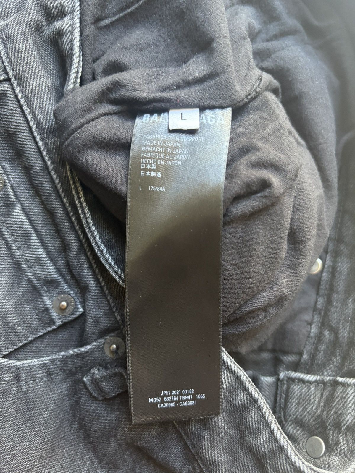 Balenciaga Balenciaga AW21 "afterworld" Slashed Denim Size US 34 / EU 50 - 6 Thumbnail
