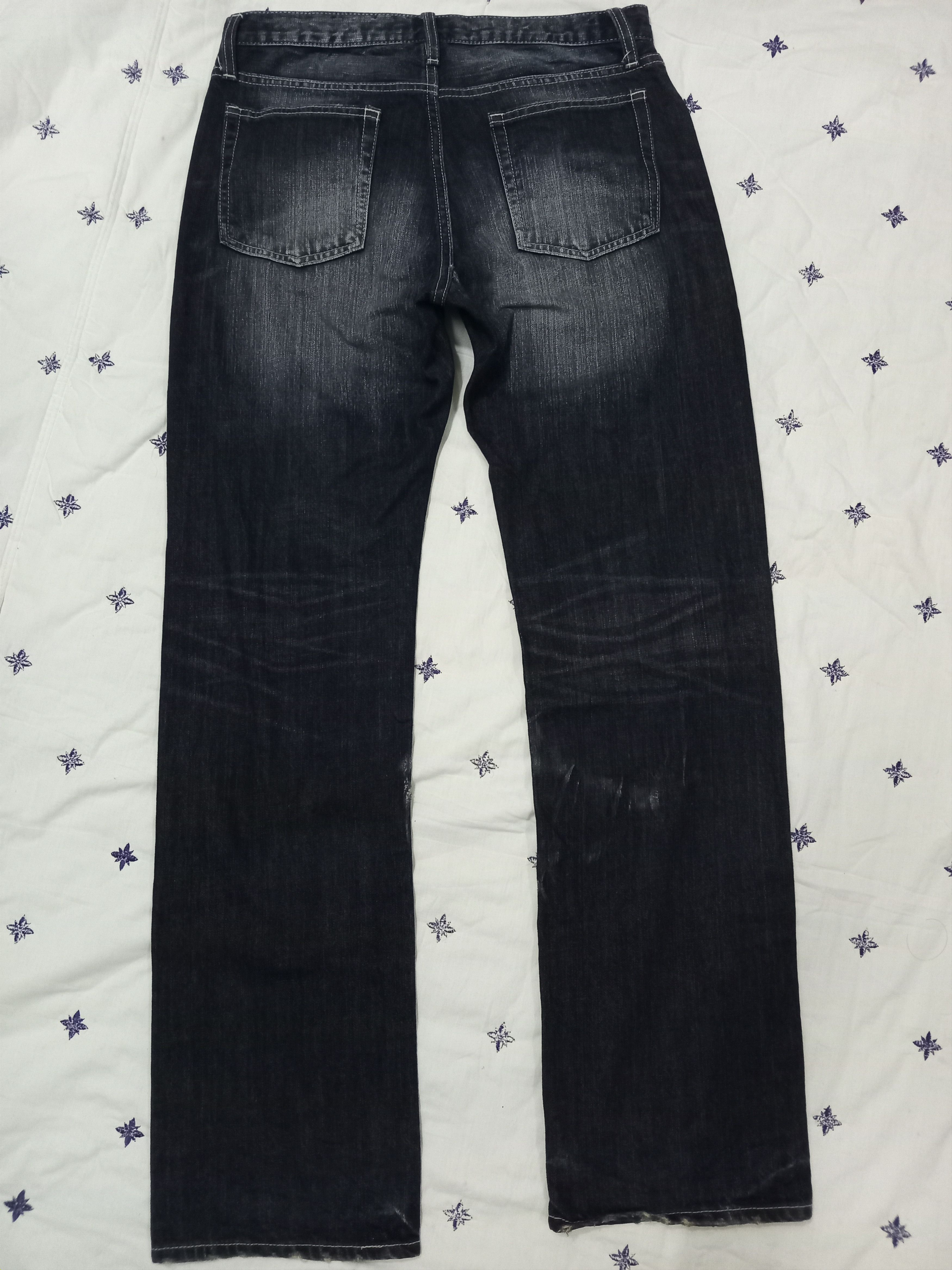 Designer × Japanese Brand × Takeo Kikuchi Rare💥TAKEO KIKUCHI Japanese Brand Distressed Jeans Size US 31 - 7 Thumbnail