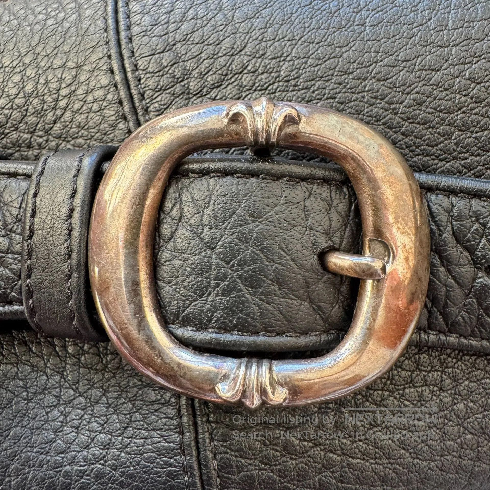 Chrome Hearts chrome hearts black leather waist bag. Size ONE SIZE - 6 Thumbnail