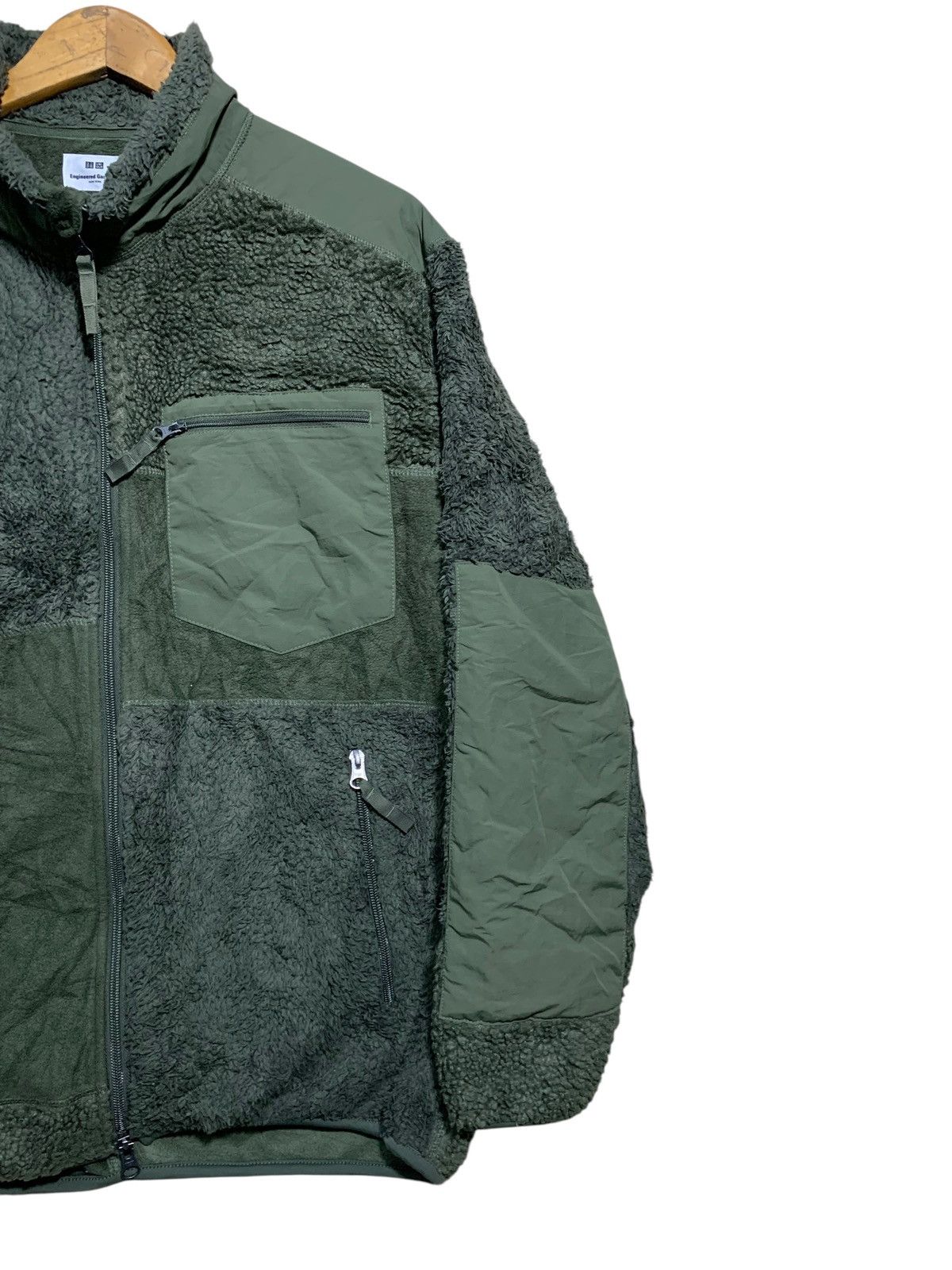 Engineered Garments × Uniqlo 🔥UNIQLO X E.GARMENTS F/W19 SPLIT FLEECE JACKET Size US L / EU 52-54 / 3 - 3 Thumbnail