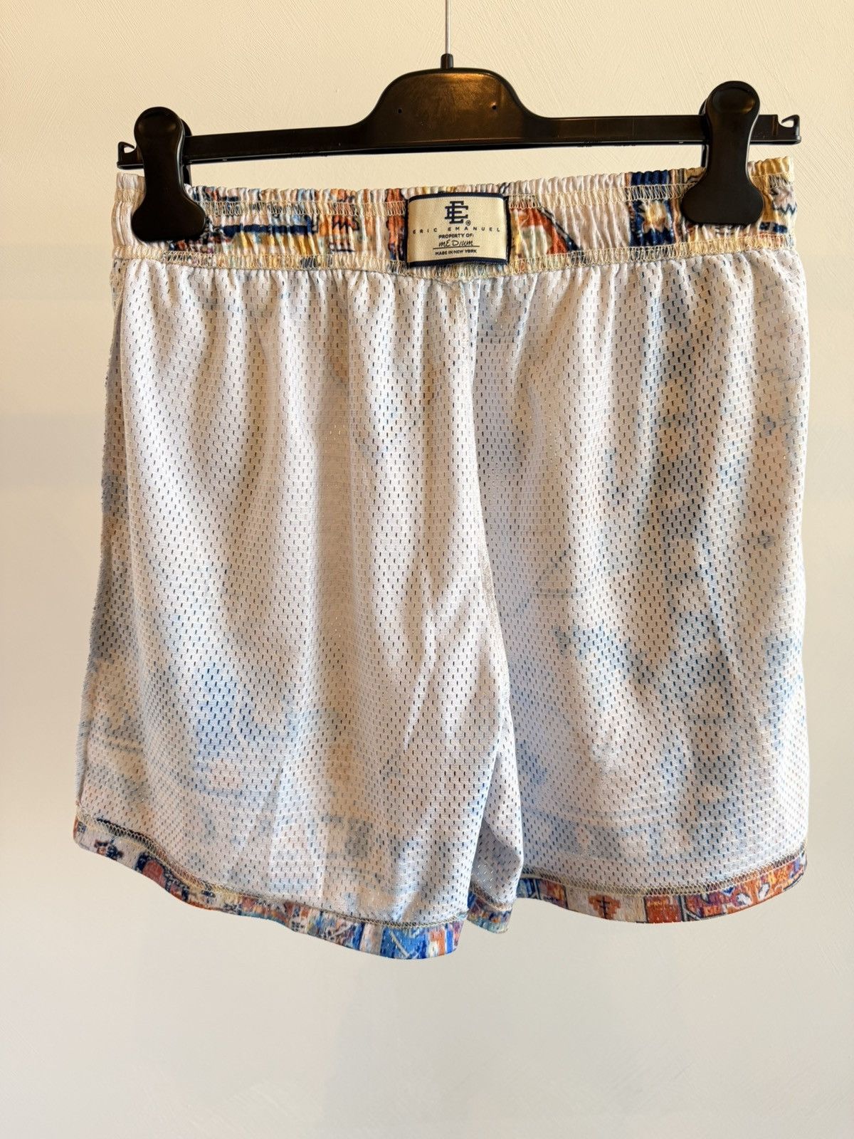 Eric Emanuel Eric Emanuel EE Basic/Core Rug Print Mesh Shorts Size M Size US 31 - 4 Thumbnail