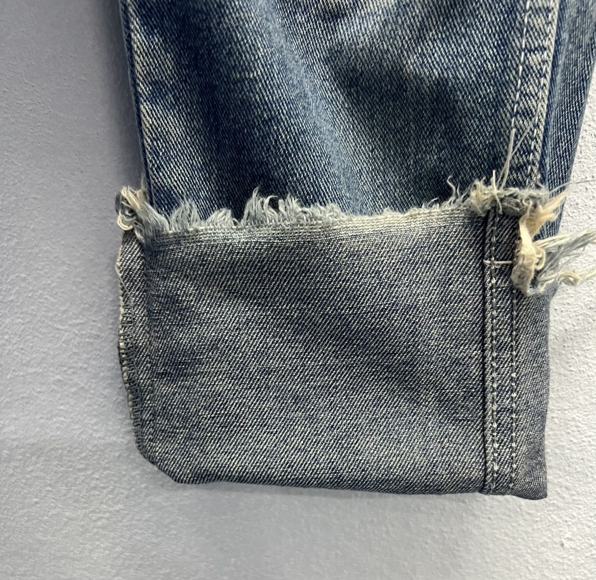 Japanese Brand × Vintage Vintage Y2K Style Tocador Distressed Denim Overalls Size US 34 / EU 50 - 15 Thumbnail