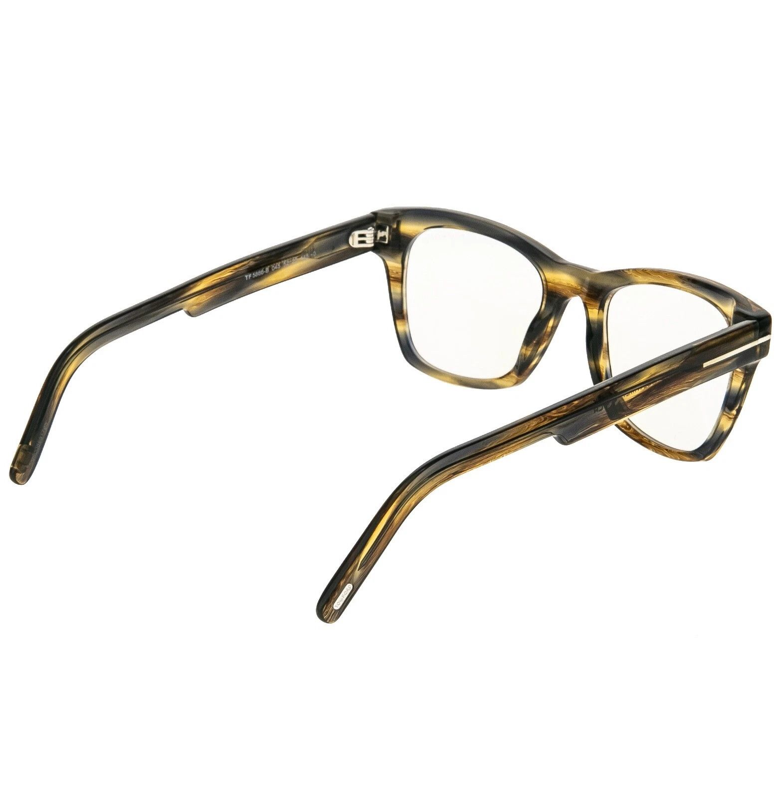 Tom Ford TOM FORD TF5886B 045 Brown Horn Optical Eyeglass 5886 FT5886 Size ONE SIZE - 2 Thumbnail