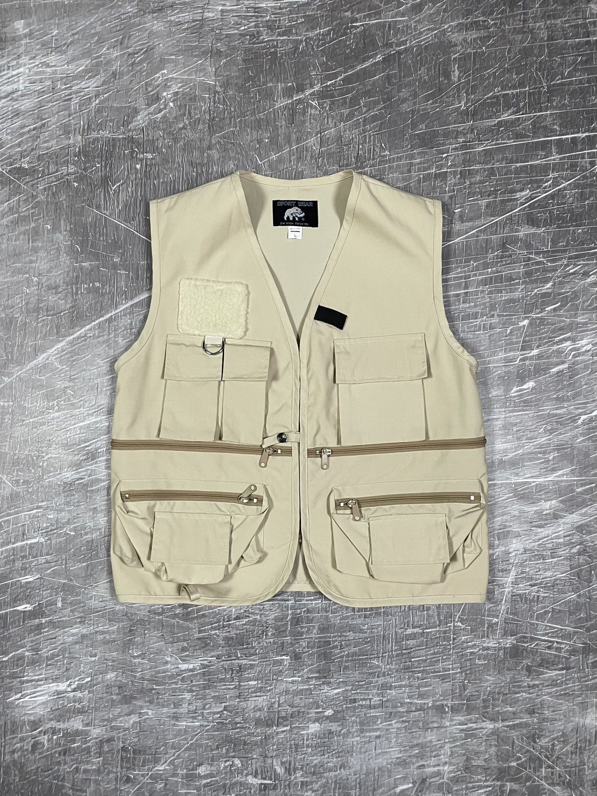Sport Wear Vintage Multipocket Utility Fishing Vest Japan