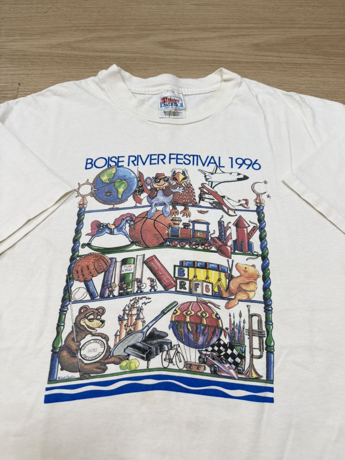 Other Vintage 90s tee Size US XL / EU 56 / 4 - 2 Thumbnail