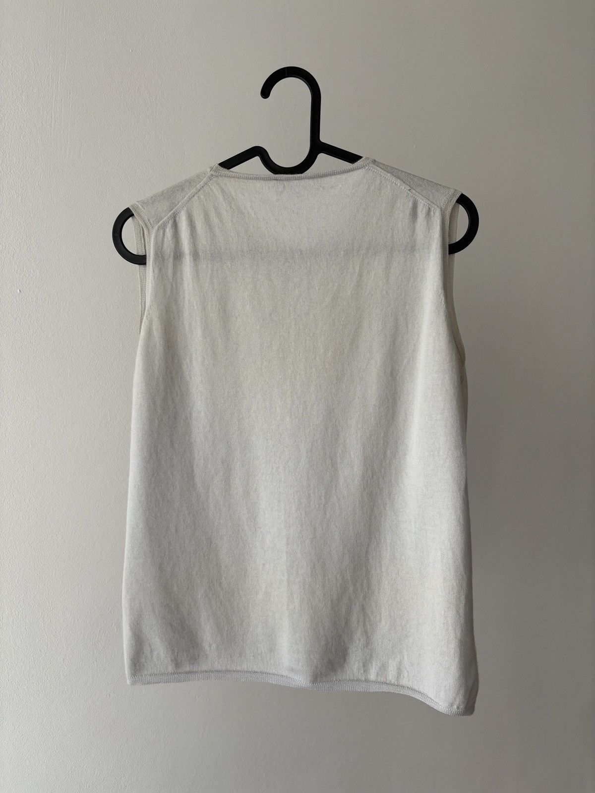 Miu Miu × Prada Prada archive minimalist sleeveless cashmere vest Size S / US 4 / IT 40 - 7 Thumbnail