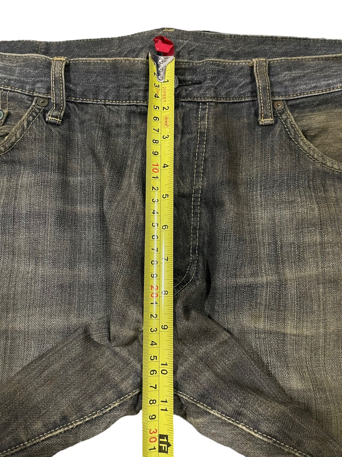Uniqlo Vintage Japanese Uniqlo Faded Wash Style Baggy Jeans Size US 38 / EU 54 - 13 Thumbnail