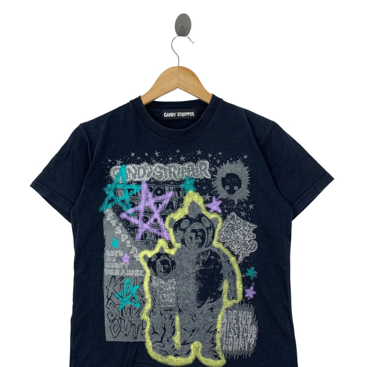 Japanese Brand CANDY STRIPPER Kick Study Out Japanese Brand Shirt Size US XS / EU 42 / 0 - 2 Thumbnail