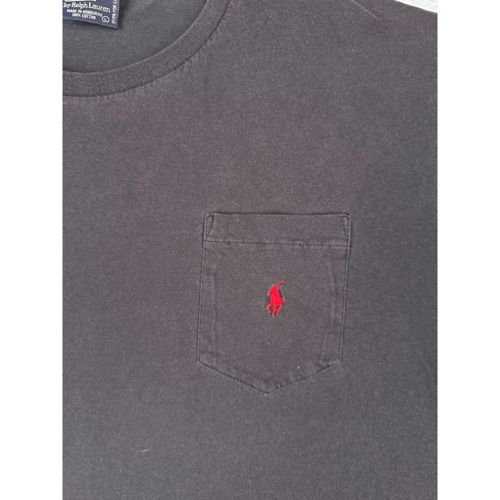 Ralph Lauren Polo Ralph Lauren T-Shirt Adult Large Black Crew Neck Short Sleeve 100% Cotton Outdoor Mens Size US L / EU 52-54 / 3 - 6 Thumbnail