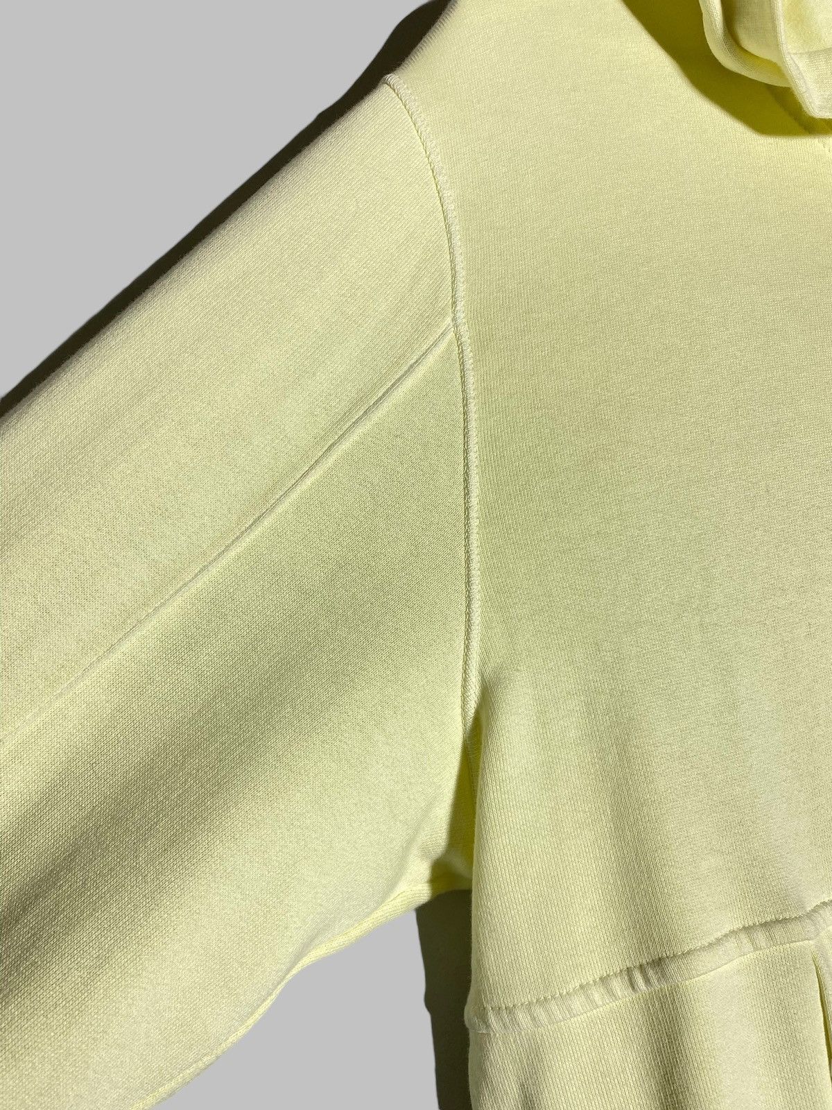 C.P. Company C.P Company Lens Cotton Fleece Resist Dyed Hoodie Yellow Size US M / EU 48-50 / 2 - 10 Thumbnail