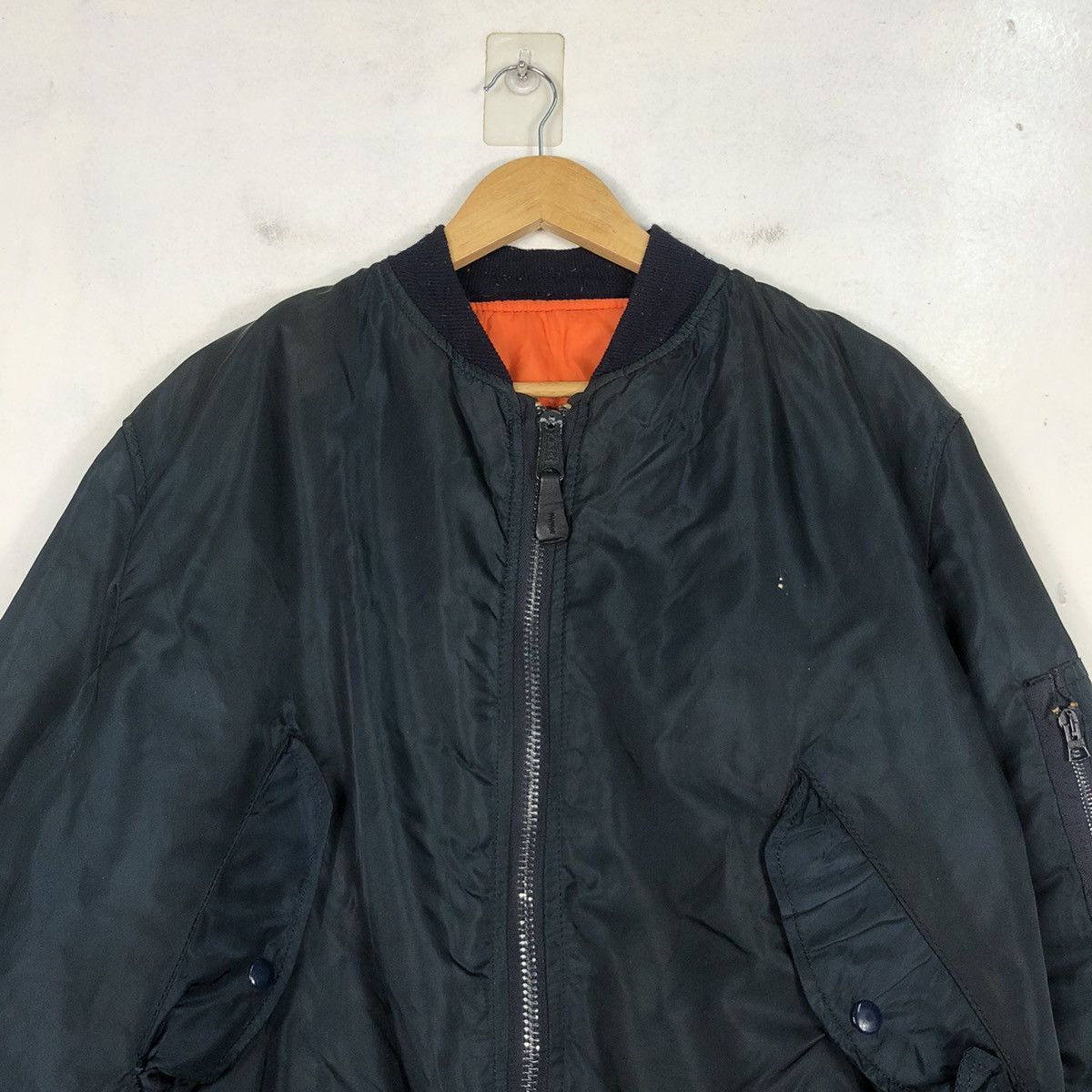 Alpha Industries × Vintage ALPHA INDUSTRIES VINTAGE BOMBER JACKET Size US M / EU 48-50 / 2 - 3 Thumbnail