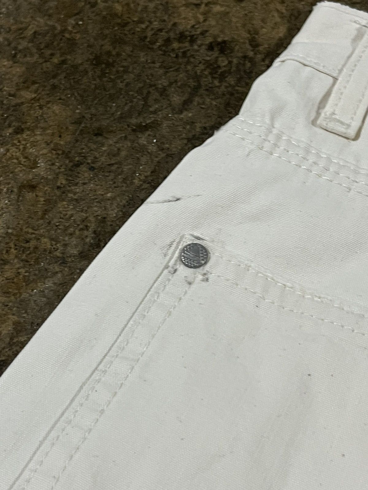 JNCO × Levi's × Vintage Crazy Vintage Levi's SilverTab Carpenter Shorts Baggy Skater Size US 34 / EU 50 - 7 Thumbnail