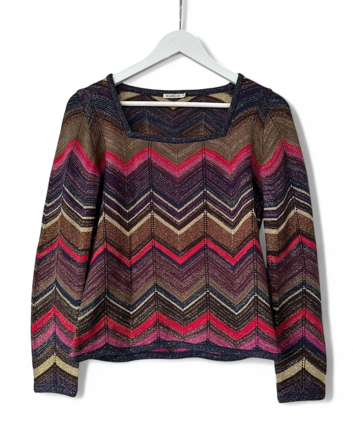 Marella × Max Mara Marella by Max Mara Knit Sweater Jumper Women's Size M Size M / US 6-8 / IT 42-44 - 1 Thumbnail