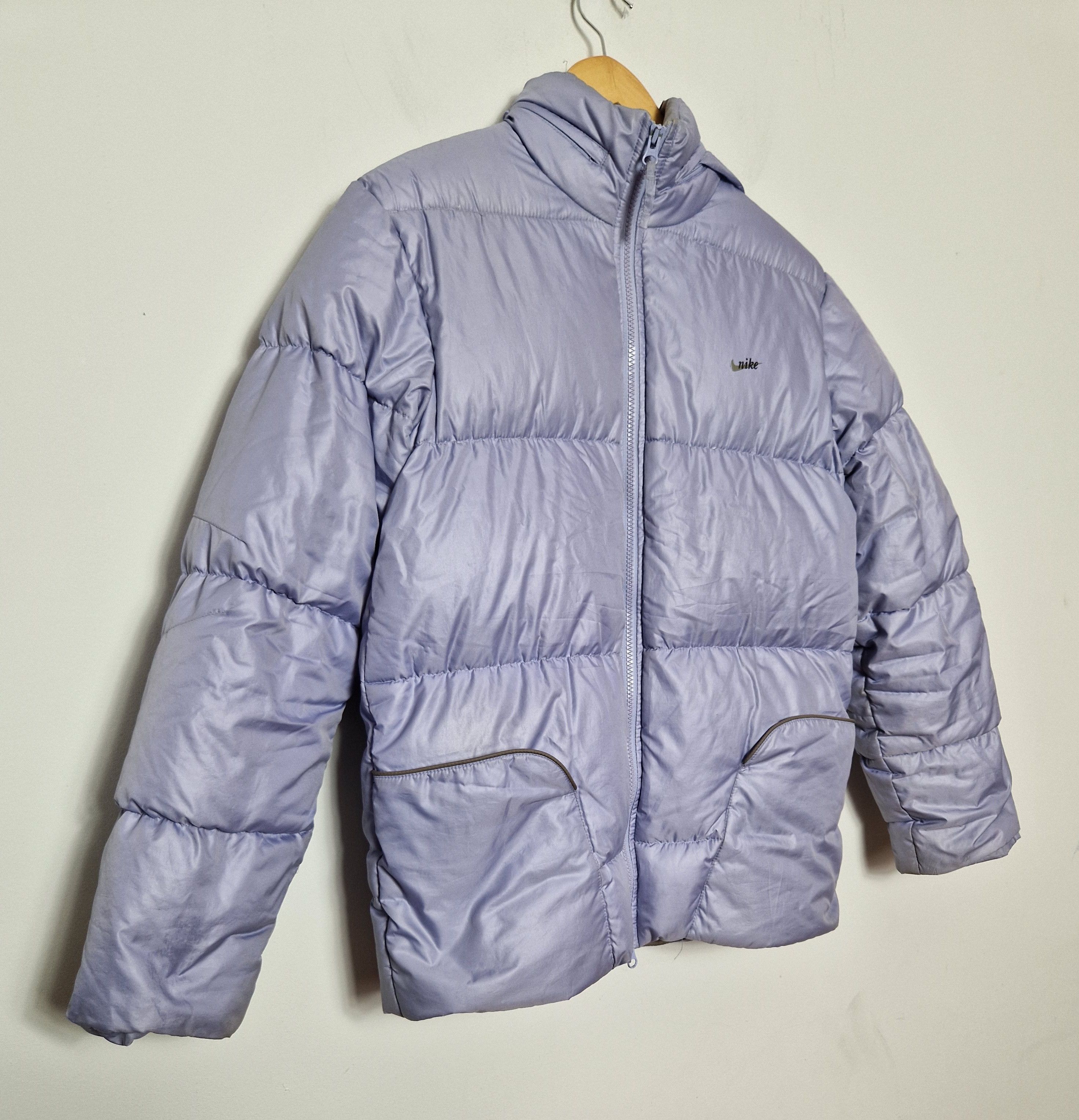 Nike × Nike ACG × Vintage Nike baby blue vintage puffer jacket Size S / US 4 / IT 40 - 2 Thumbnail