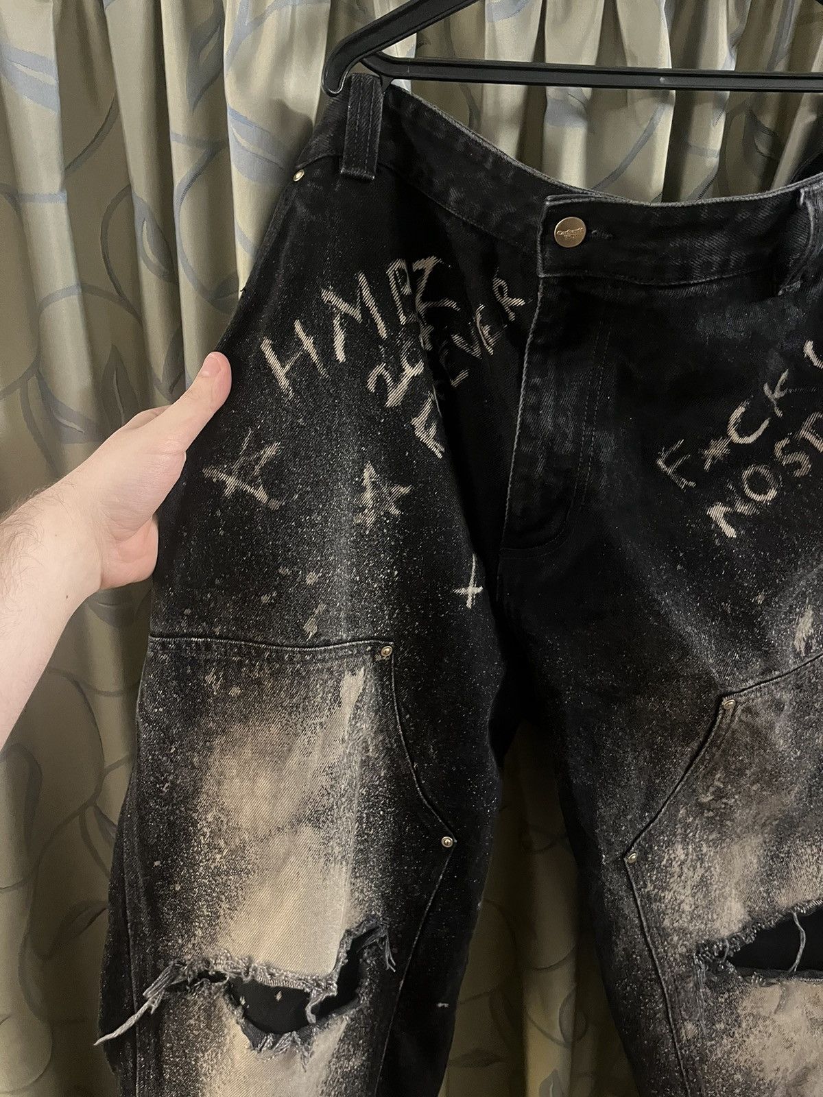 BALENCIAGA INSPIRED “DBD” CUSTOM CARHARTT NASH DOUBLE KNEES