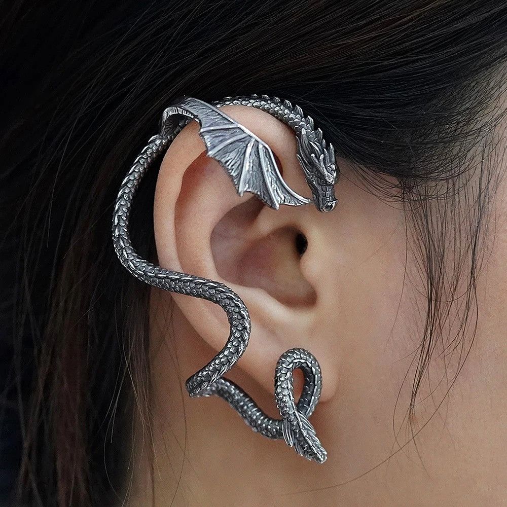 Japanese Brand × Vintage Flying Dragon Earrings Size ONE SIZE - 4 Thumbnail