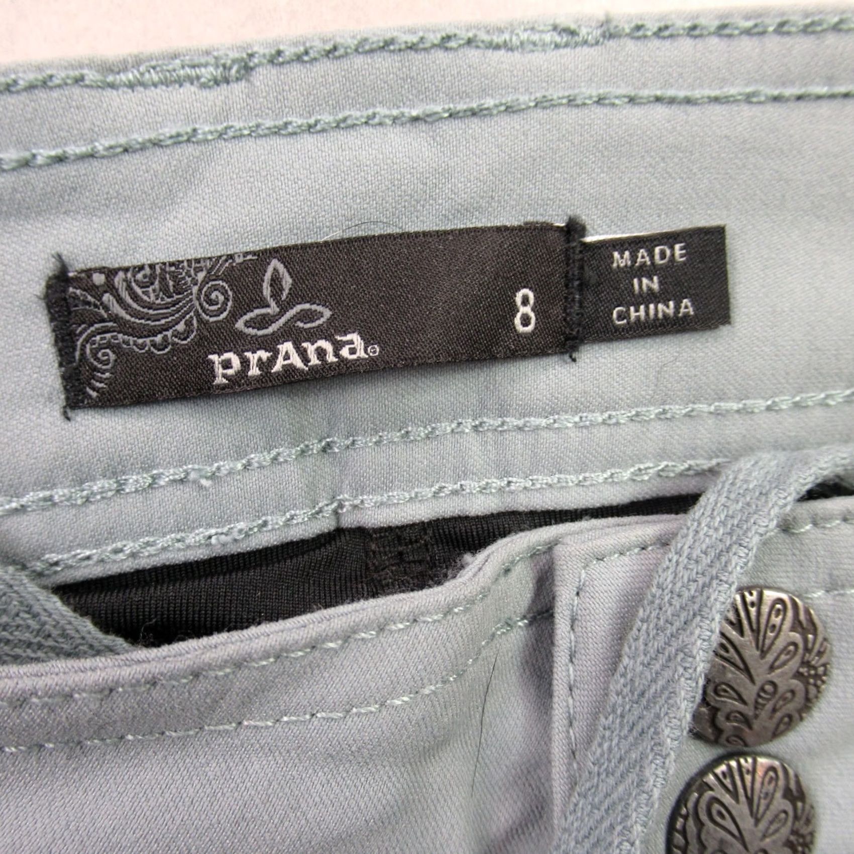 Prana prAna Skirt Womens 8 Gray Lightweight Outdoors Golf Tennis Casual Pickleball Size 30" / US 8 / IT 44 - 3 Thumbnail