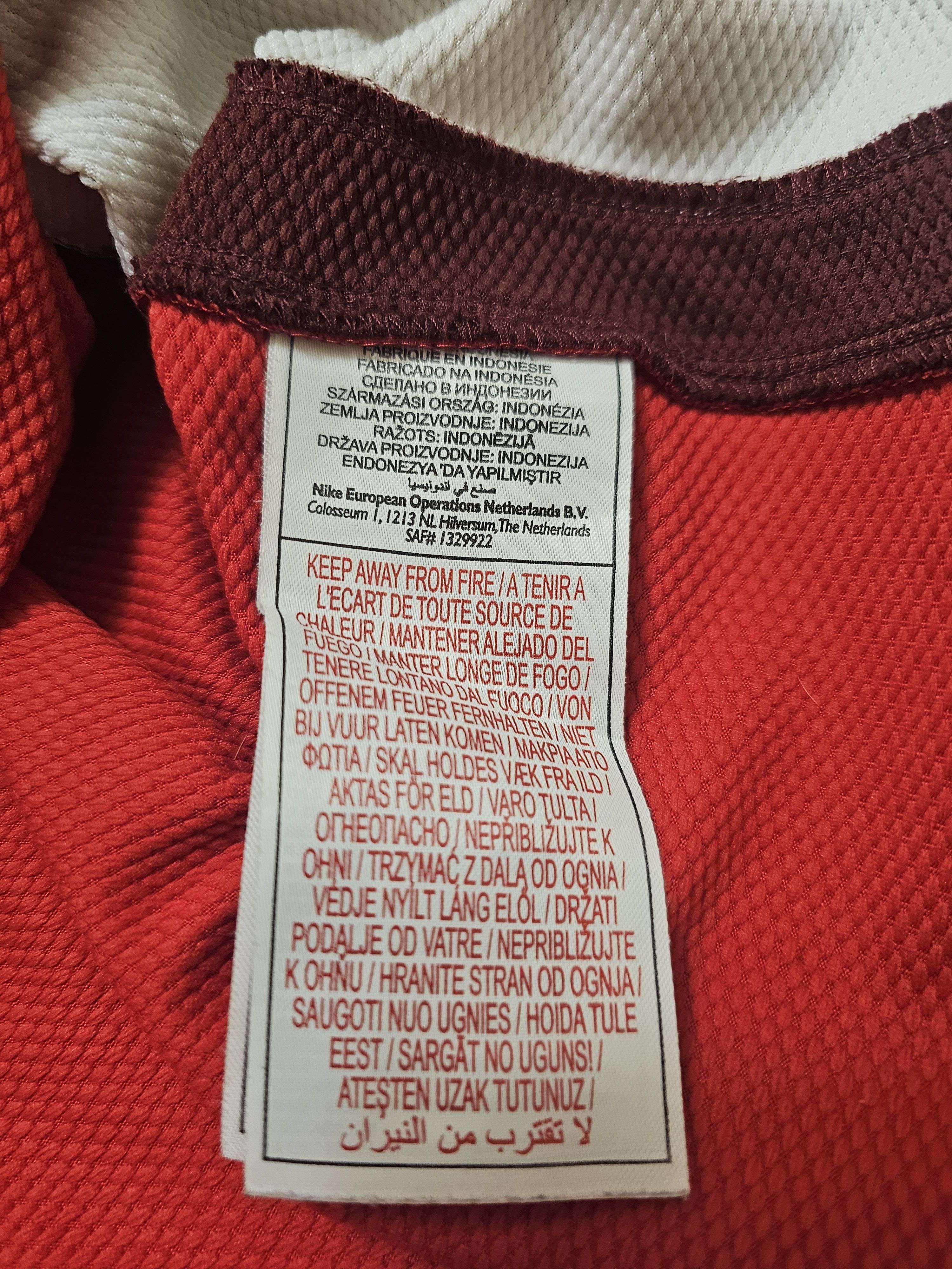 Nike × Vintage ARSENAL 2008 2010 HOME VINTAGE FOOTBALL SHIRTSOCCER JERSEY Size US XL / EU 56 / 4 - 10 Thumbnail