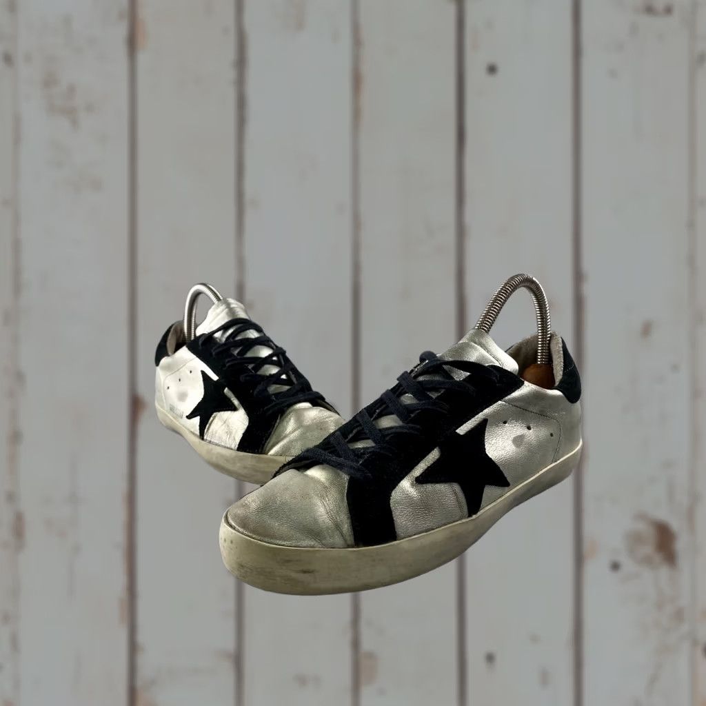 Golden Goose Golden Goose Superstar Leather Trainers Women Size 40 White Sneaker Shoes Leather Upper Lining Insole Outsole Casual Walking 2024 Shoes Size US 10 / IT 40 - 1 Thumbnail