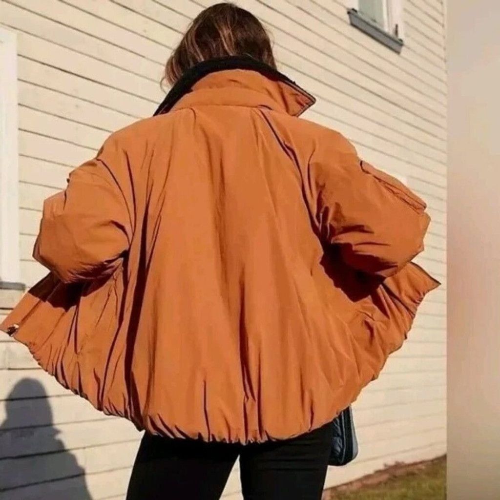 Free People 🧸 Free People Outpost Bomber Puff Jacket • Size S Size S / US 4 / IT 40 - 3 Thumbnail