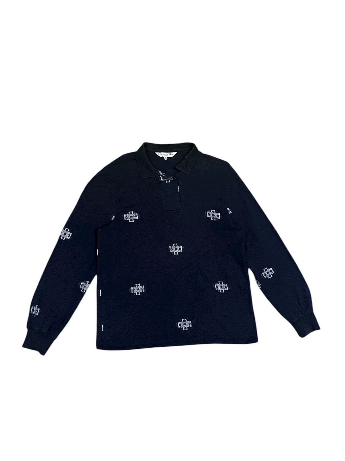 Christian Dior Monsieur Christian dior sports polo shirt longsleeve Size US M / EU 48-50 / 2 - 1 Thumbnail