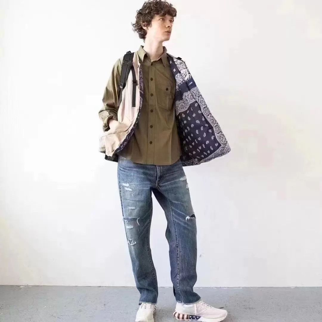 Visvim VISVIM 20AW SPOT KORA DOWN VEST Beige 1 Oversized Bandana Size US S / EU 44-46 / 1 - 8 Thumbnail
