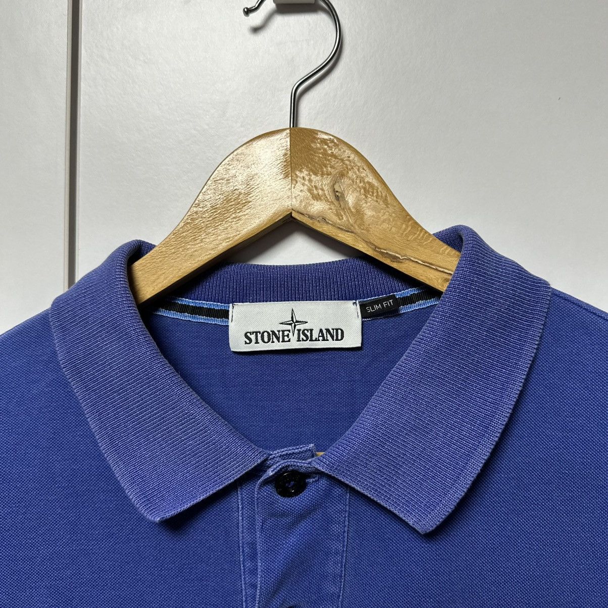 Stone Island ST Stone Island Polo Shirt Streetwear Vintage Size US XL / EU 56 / 4 - 5 Thumbnail