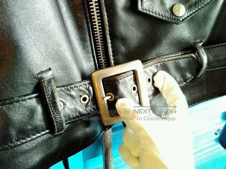Schott Schott Heavy cowhide motorcycle leather jacket Size US XS / EU 42 / 0 - 7 Thumbnail