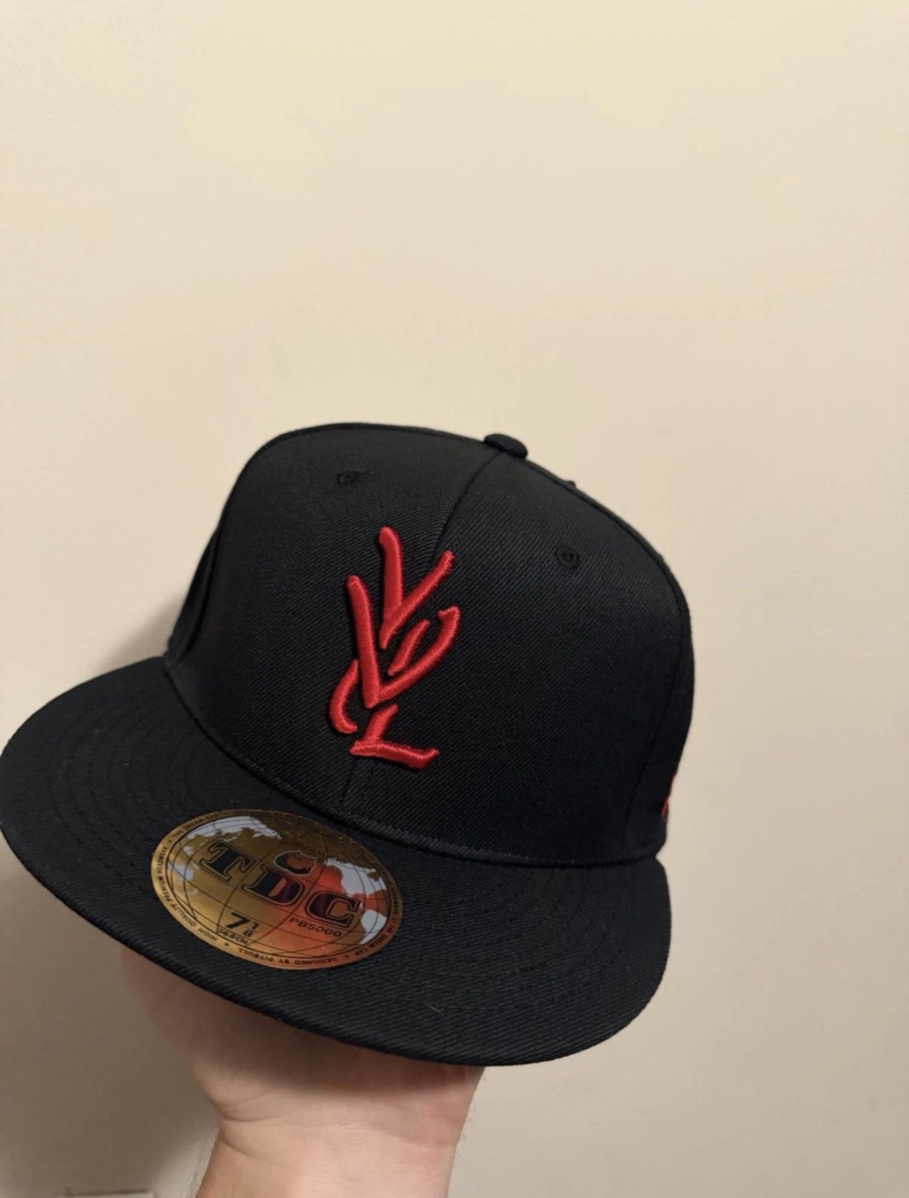 Playboi Carti Opium YVL fitted hat BLACK size 7 1/4 | Grailed