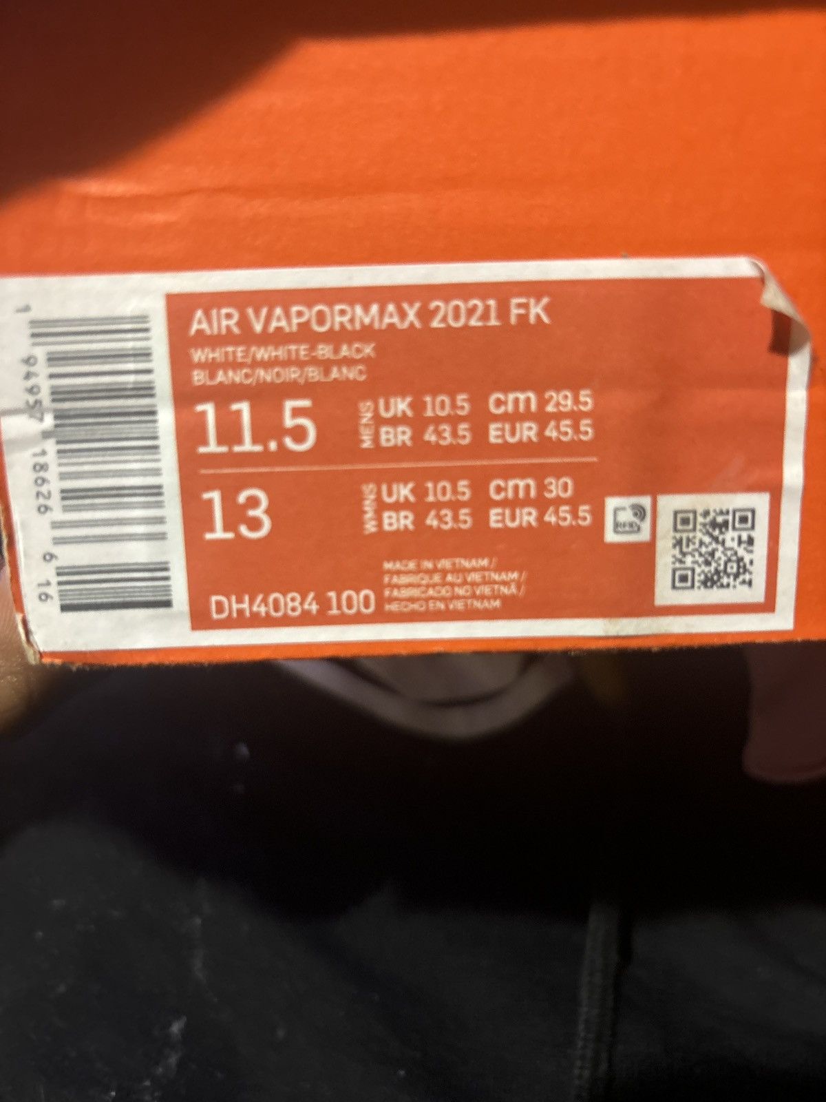 Nike Nike Air Vapor Max (2021) Size US 11.5 / EU 44-45 - 6 Thumbnail