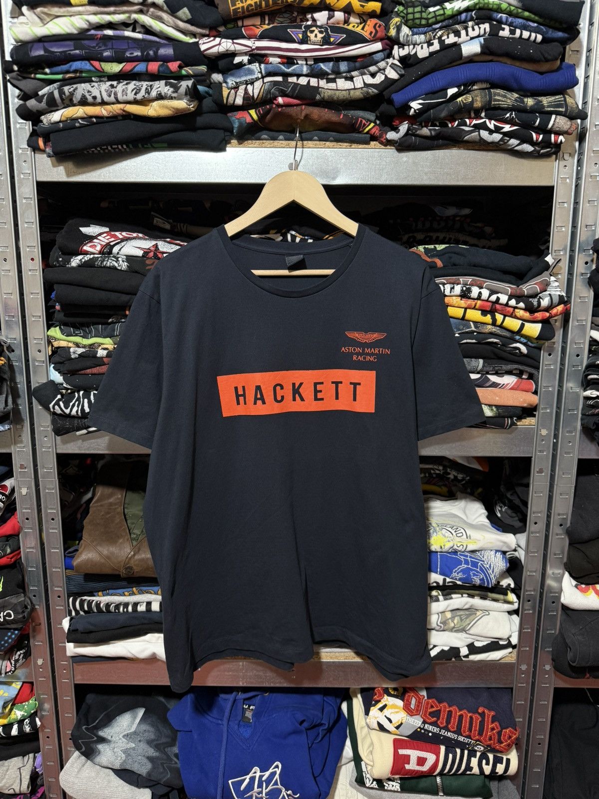 Hackett Vintage Hackett Aston Martin Racing T-Shirt Y2K Hype Size US XXL / EU 58 / 5 - 1 Thumbnail