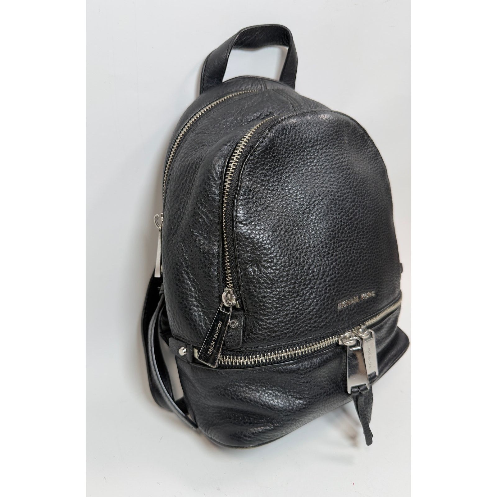 Michael Kors Michael Michael Kors Rhea Leather Backpack Medium $350 Size ONE SIZE - 9 Thumbnail