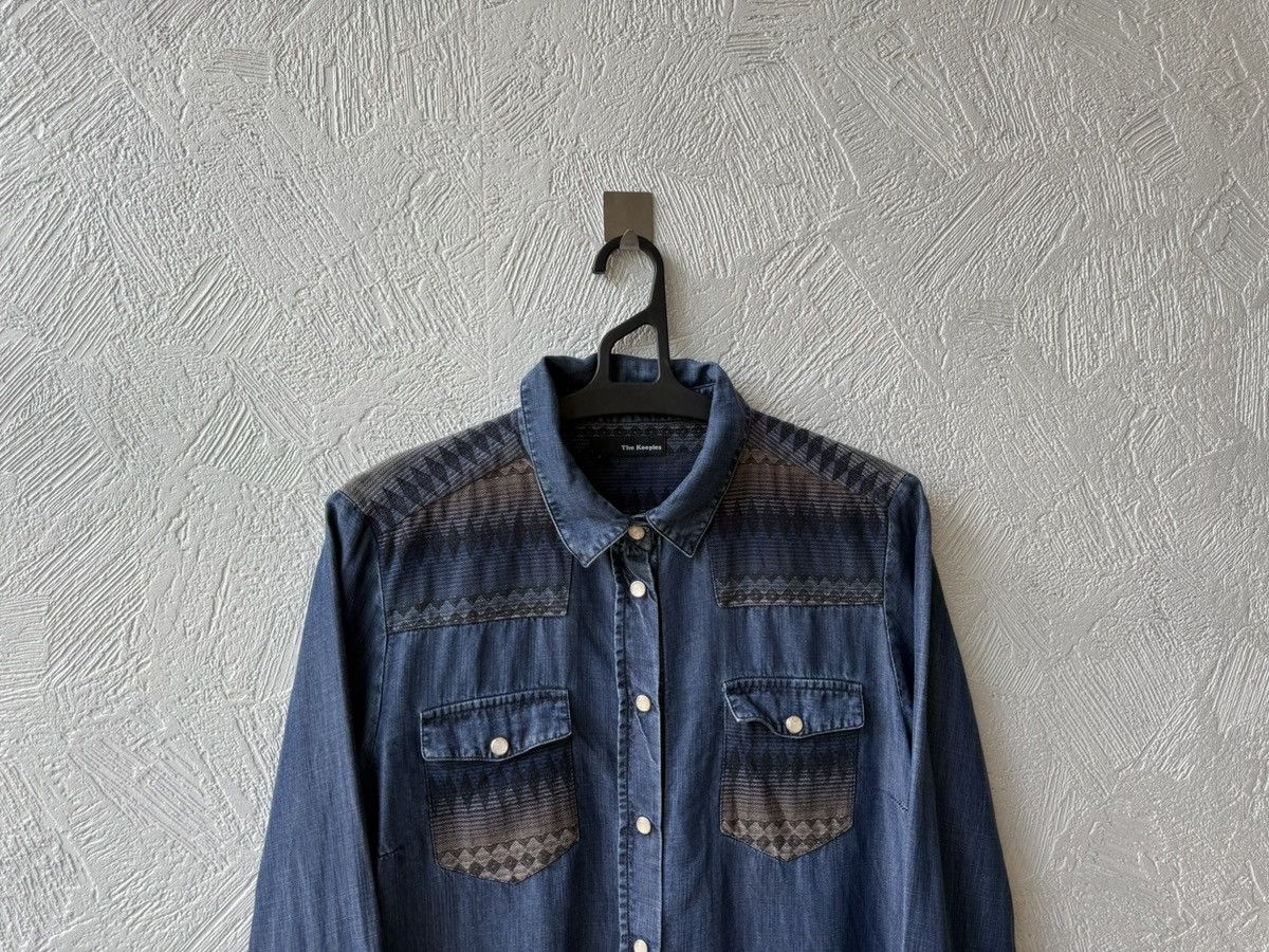 The Kooples The Kooples Shirt Button Up Denim Size US S / EU 44-46 / 1 - 2 Thumbnail