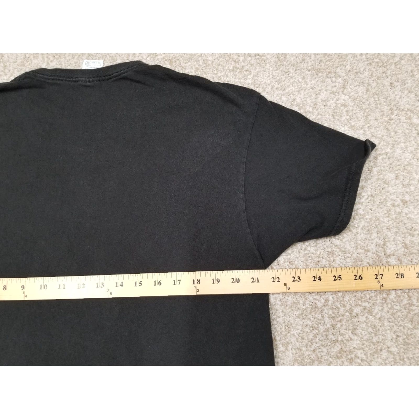 Delta Fishing T Shirt Mens XL Black Distressed Jumping Bass Fisherman Shirt Size US XL / EU 56 / 4 - 7 Thumbnail