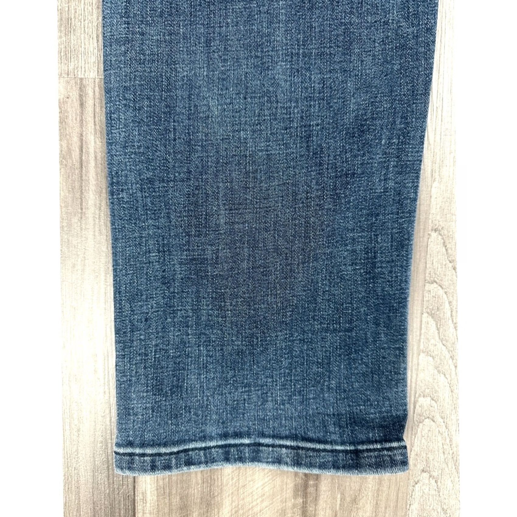 Vintage Liverpool Regent Relaxed Straight Jeans - Palo Alto Dark Blue, 33x32, Men, 78% Cotton, CoolMax, 1% Spandex, MS10004 Size US 33 - 3 Thumbnail