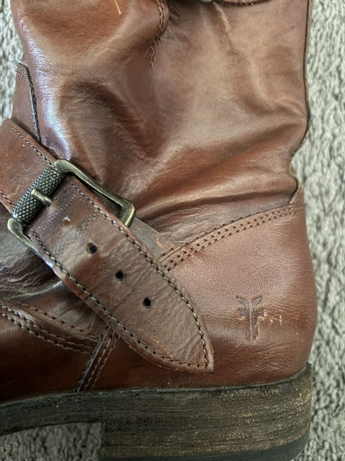 Frye Vintage Dark Brown Frye Boots Size US 11 / EU 44 - 7 Thumbnail