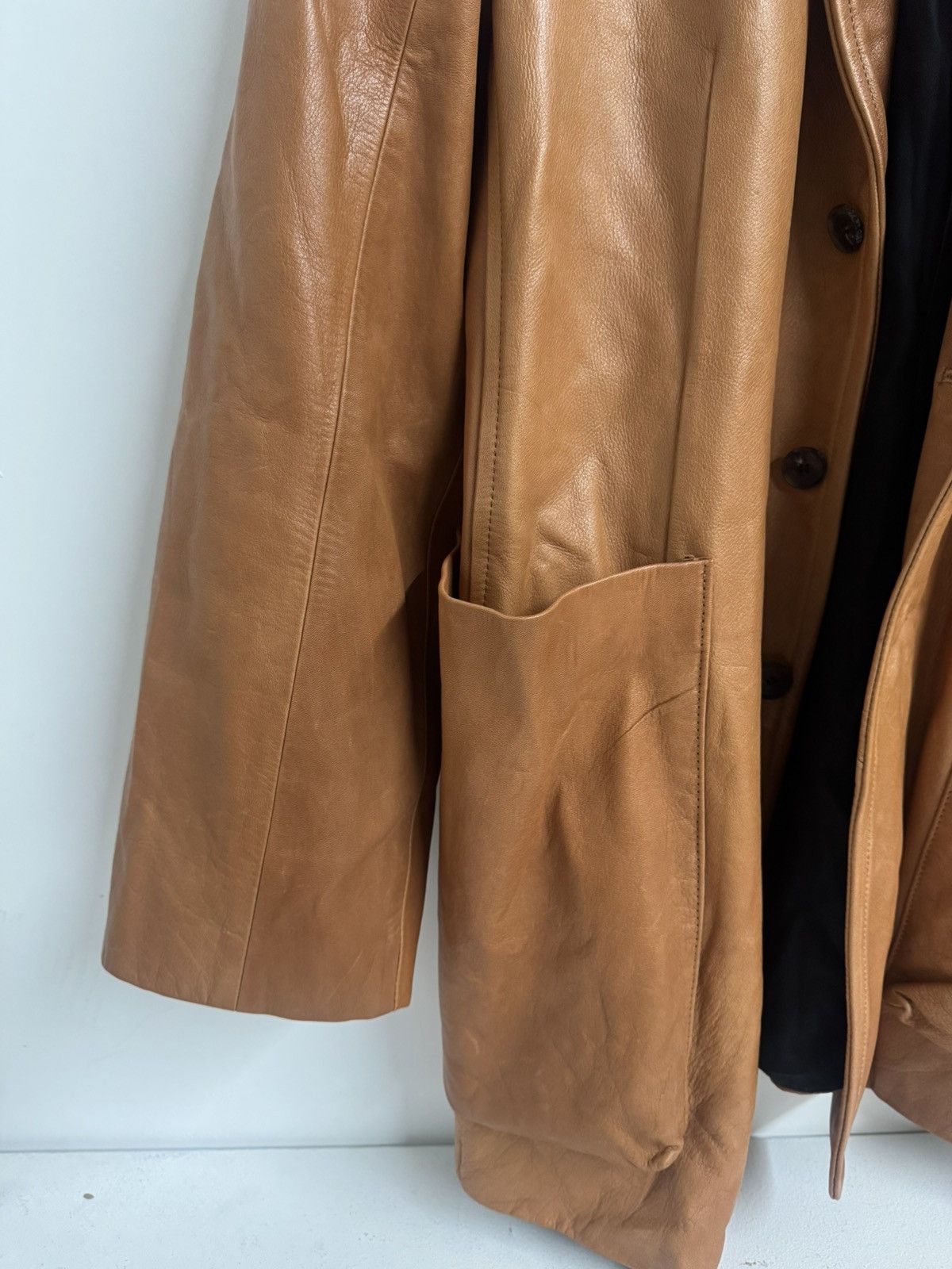 Bed j.w. Ford BED j.w. FORD AW24 Soft Leather Jacket – Size 2 Size US M / EU 48-50 / 2 - 5 Thumbnail
