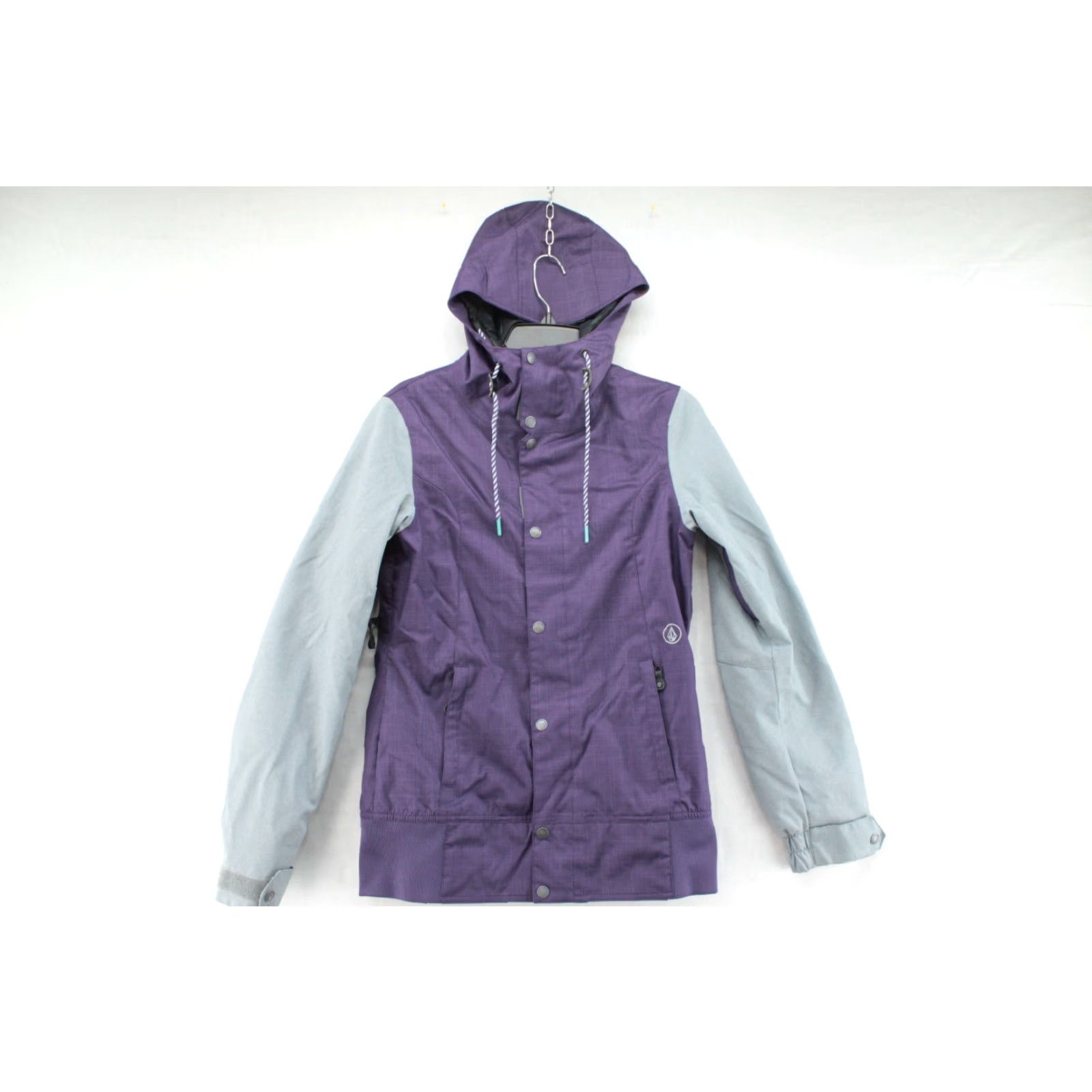 Volcom Volcom Stave Snowboard Jacket Womens XS Purple Grey Winter Ski Warm Comfortable Size XS / US 0-2 / IT 36-38 - 2 Thumbnail